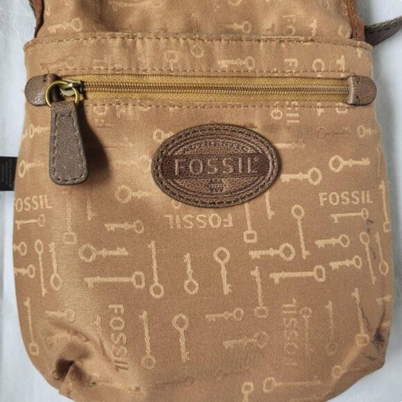 FOSSIL Mini Mason Two-Tone Leather Crossbody Bag - Picture 5 of 11
